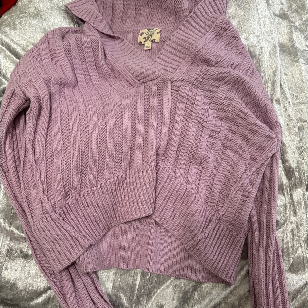 hippie rose sweater